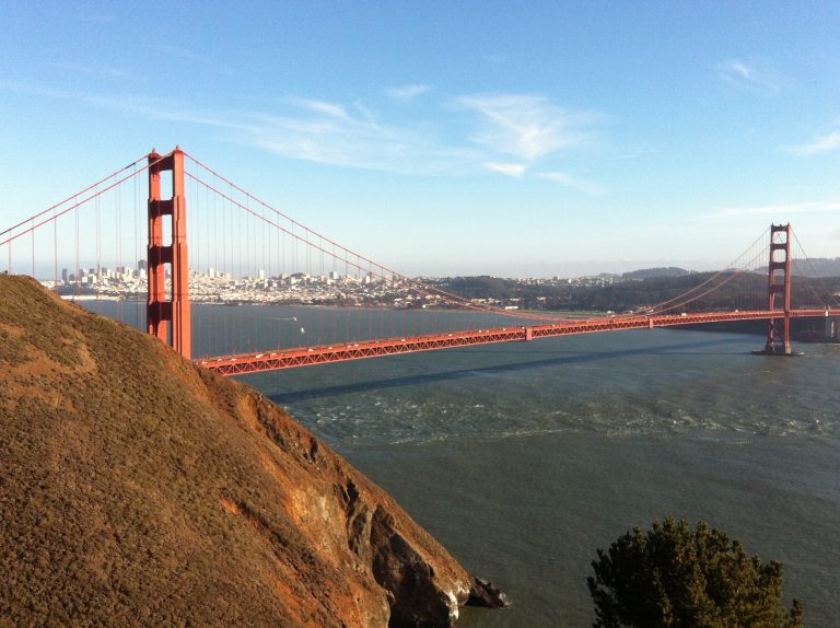 USA utazás San Francisco Golden Gate Bridge