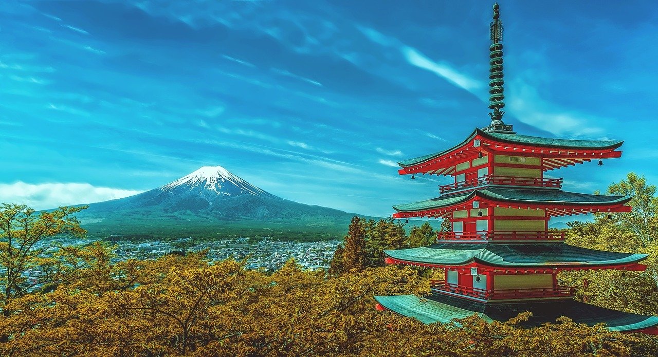Ázsia Japán Tokió Mount Fuji